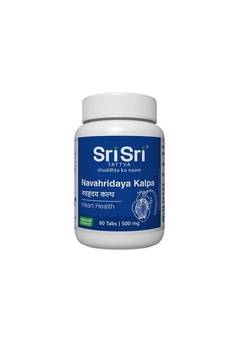 SRI SRI TATTV Navahridaya Kalpa | Cardiac Tonic | Ayurvedic Natural Product | 60 Tabs, 500 mg