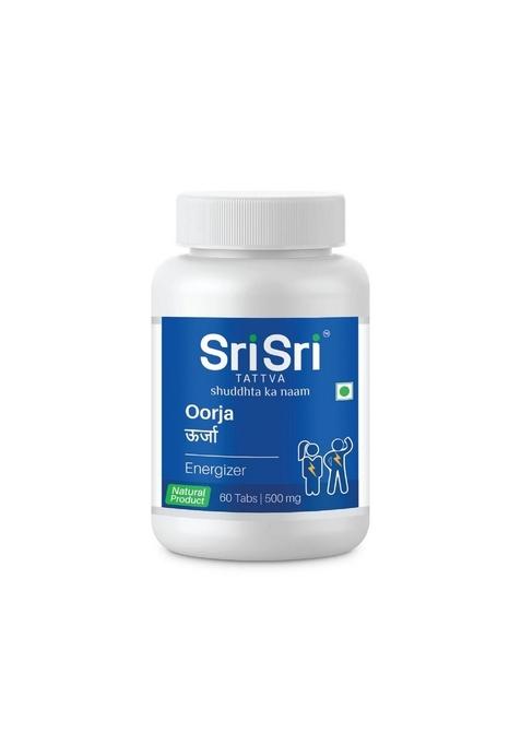 SRI SRI TATTV Oorja - Energizer, 60 Tabs | 500 mg