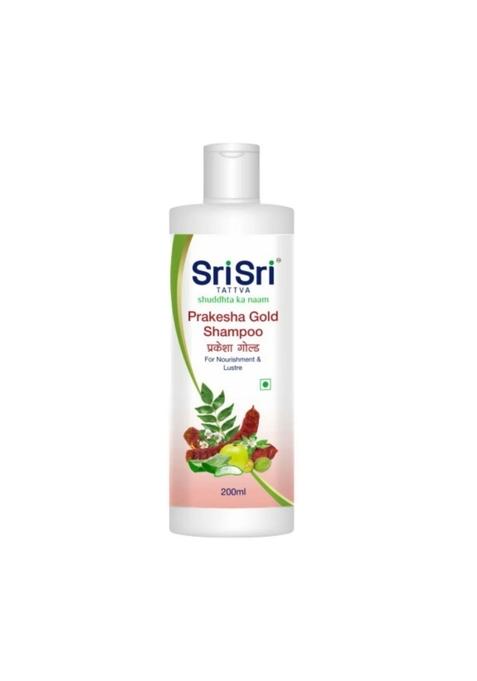 SRI SRI TATTV Prakesha Gold Shampoo - For Nourishment & Lustre, 200 ml