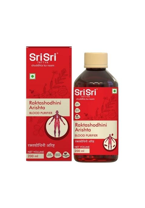 SRI SRI TATTV Raktashodhini Arishta Syrup - Blood Purifier, 200 ml
