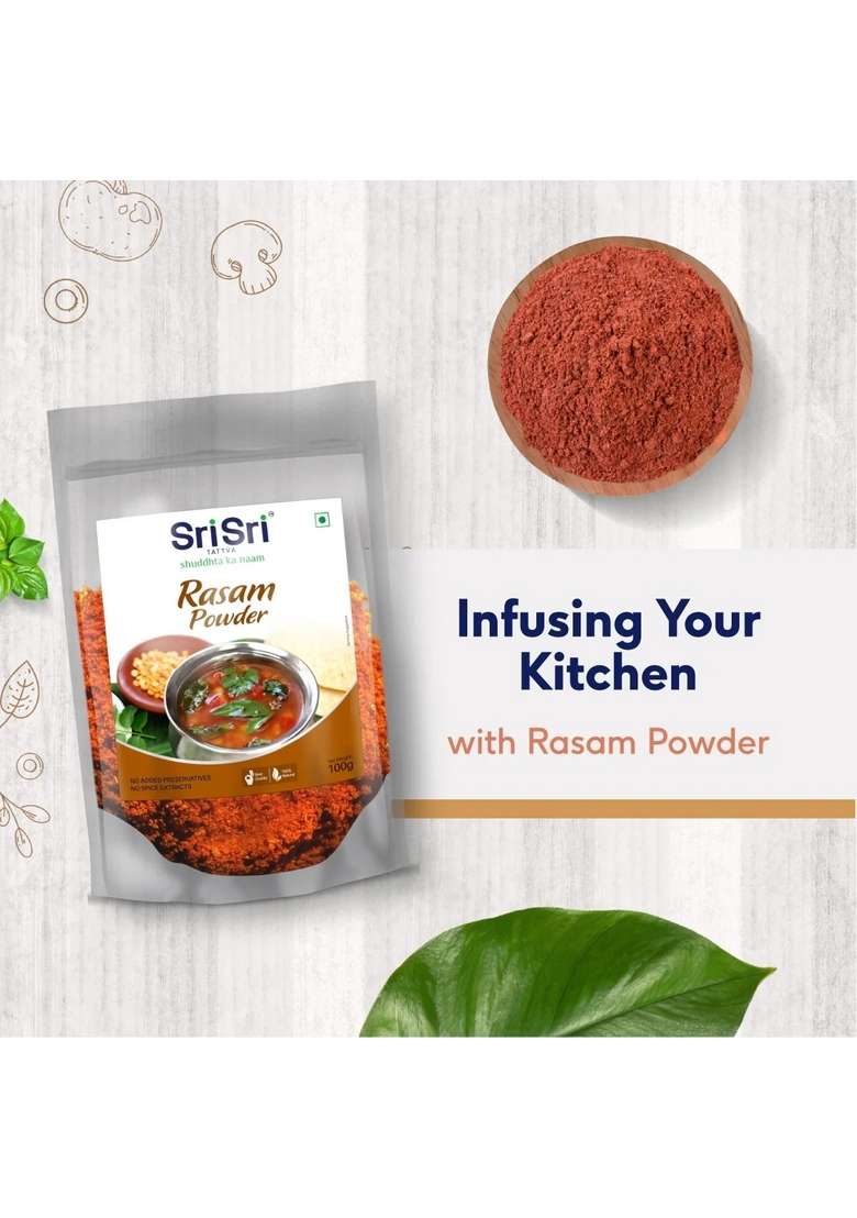 SRI SRI TATTV Rasam Powder, 100 g - Indya
