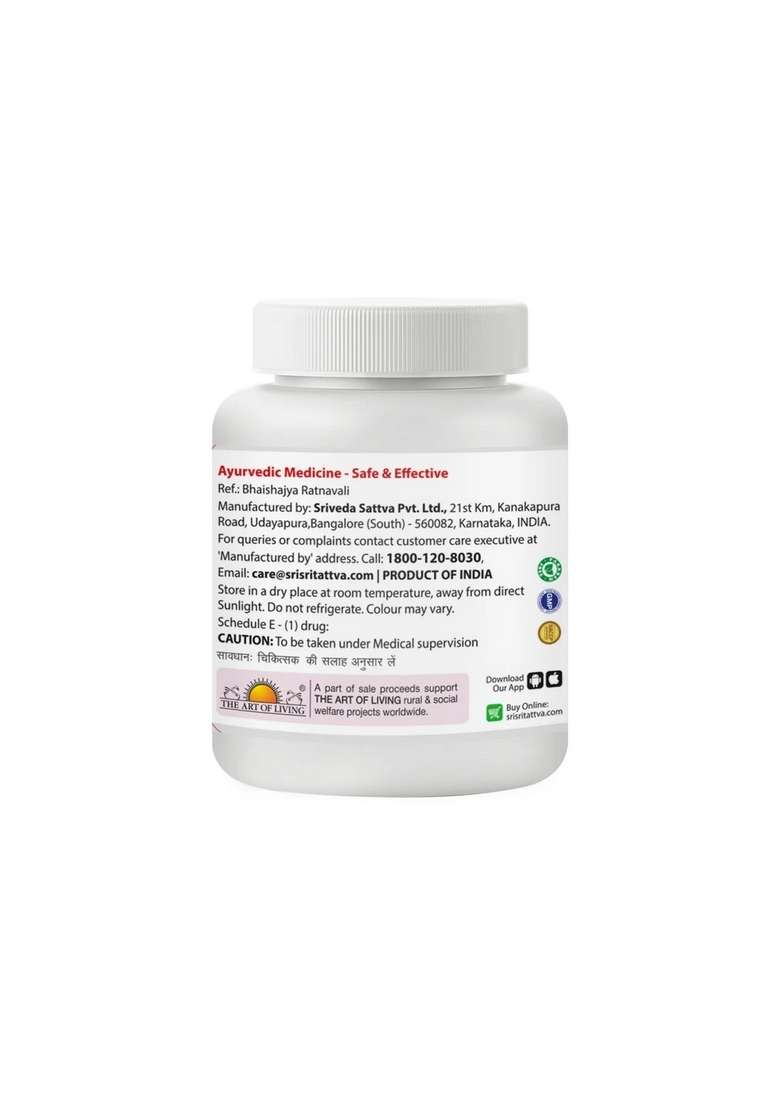 SRI SRI TATTV Rasnadi Vati  - Vata balance, 30Tabs | 500 mg - Indya