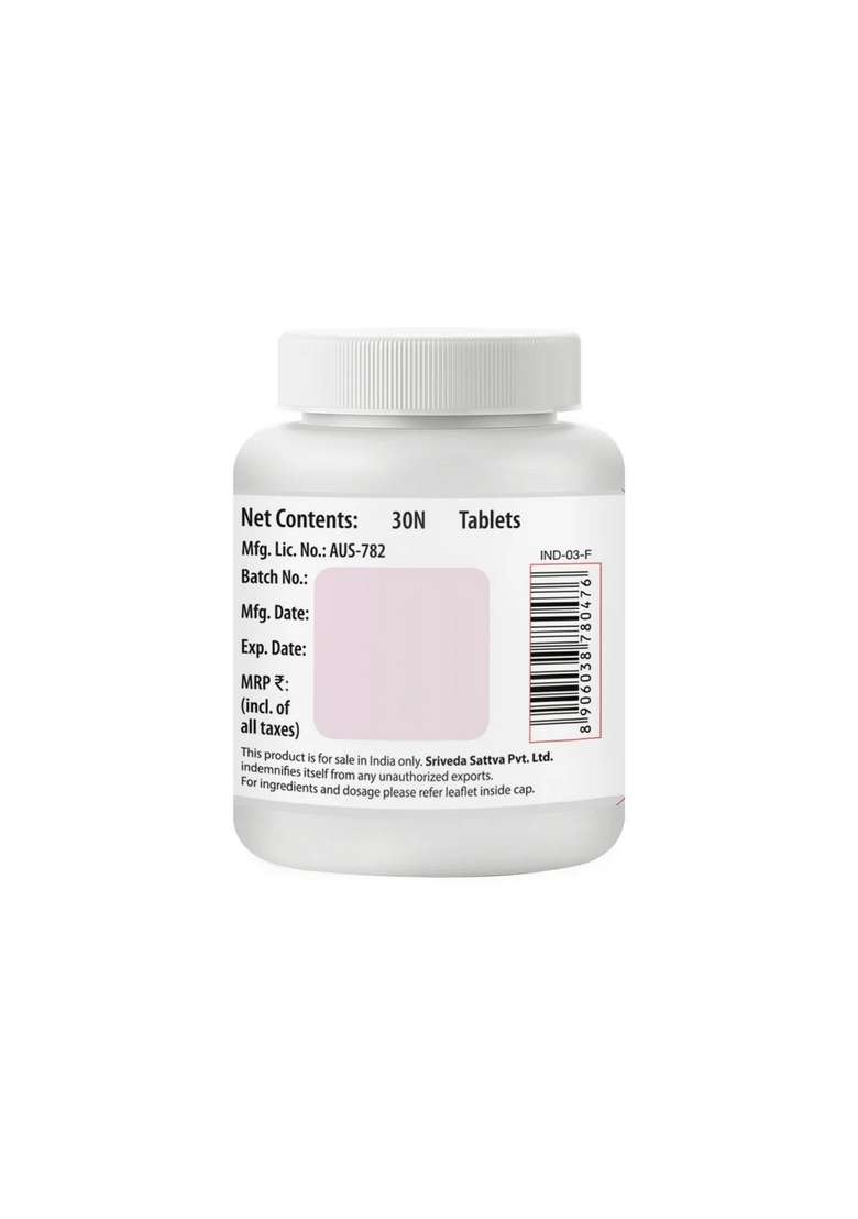 SRI SRI TATTV Rasnadi Vati  - Vata balance, 30Tabs | 500 mg - Indya