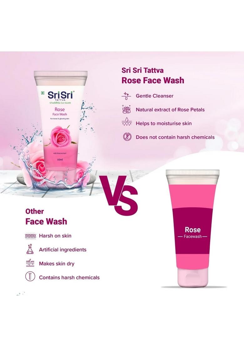 SRI SRI TATTV Rose Face Wash