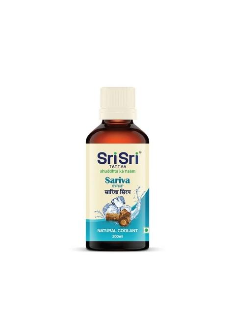 SRI SRI TATTV Sariva Syrup - Natural Coolant, 200 ml