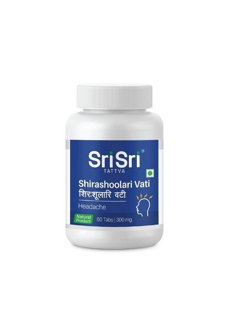 SRI SRI TATTV Shirashoolari Vati - Headache, 60 Tabs | 300 mg