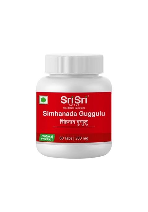 SRI SRI TATTV Simhanada Guggulu, 60 Tabs | 300mg