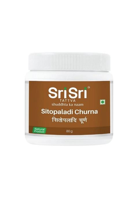 SRI SRI TATTV Sitophaladi Churna - Cold & Cough Remedy, 80 g