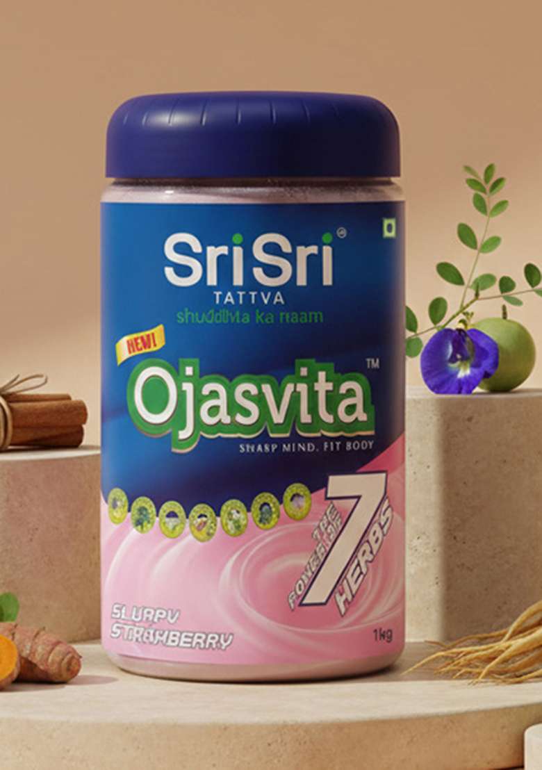 SRI SRI TATTV Strawberry Ojasvita  - Sharp Mind & Fit Body, 1 kg - Indya