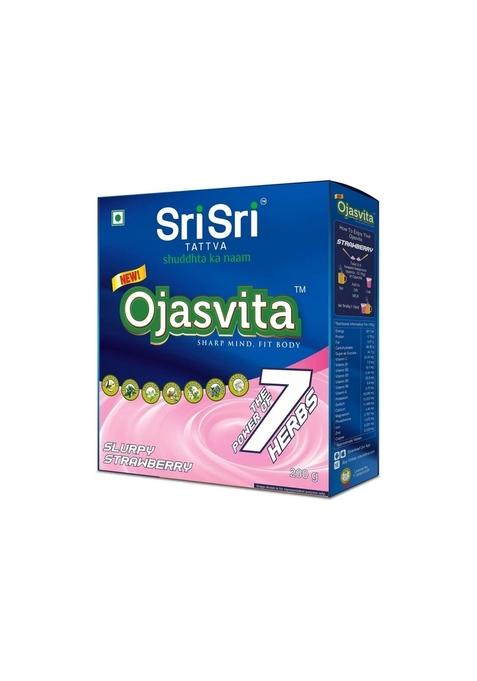 SRI SRI TATTV Strawberry Ojasvita - Sharp Mind & Fit Body, 200 g