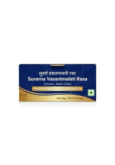 SRI SRI TATTV Suvarna Vasant Malati, (Suvarna - Mukta Yukta) Tablets | 125 mg