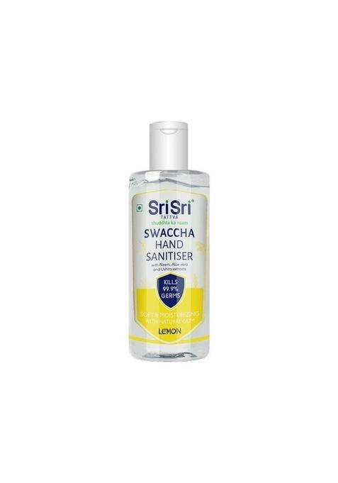 SRI SRI TATTV Swaccha Hand Sanitiser - Lemon - 130 ml