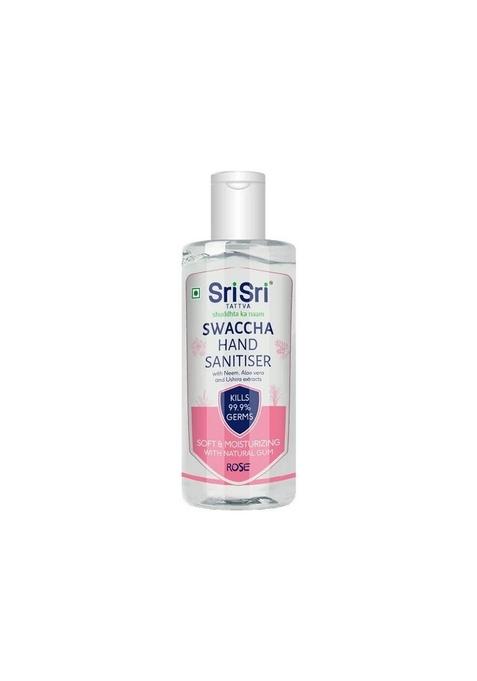 SRI SRI TATTV Swaccha Hand Sanitiser - Rose - 130 ml