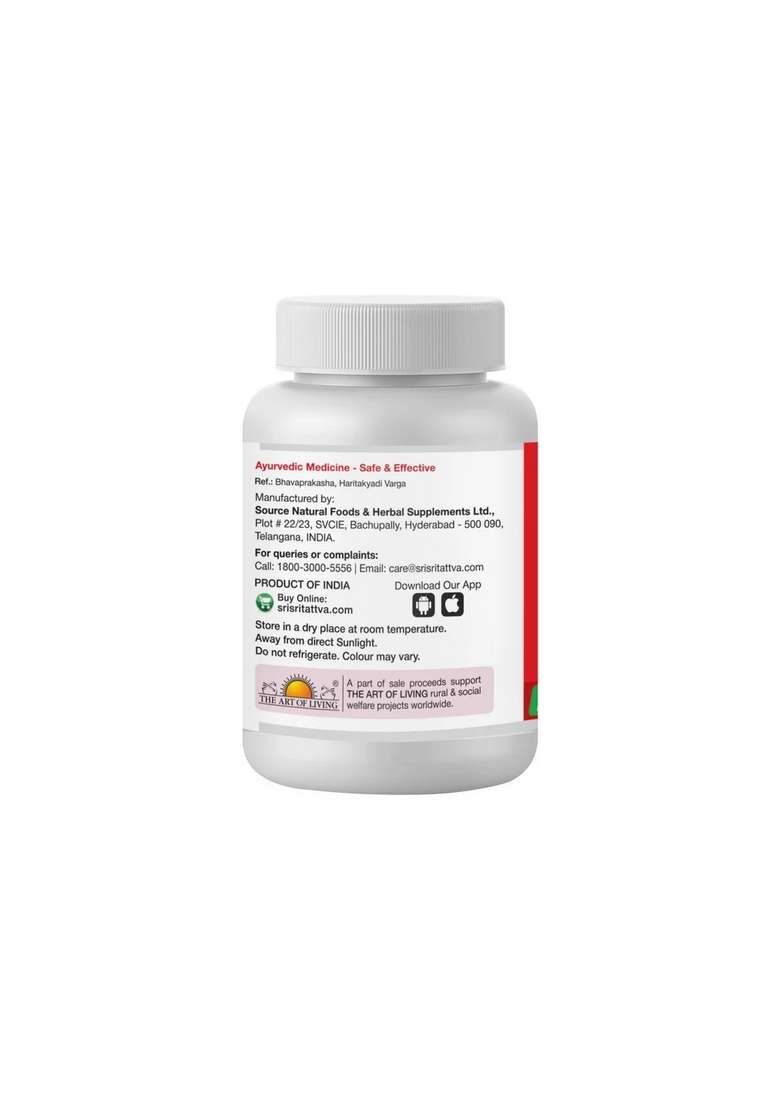 SRI SRI TATTV Triphala - Tridosha Balancer, 60 Tabs | 500 mg - Indya