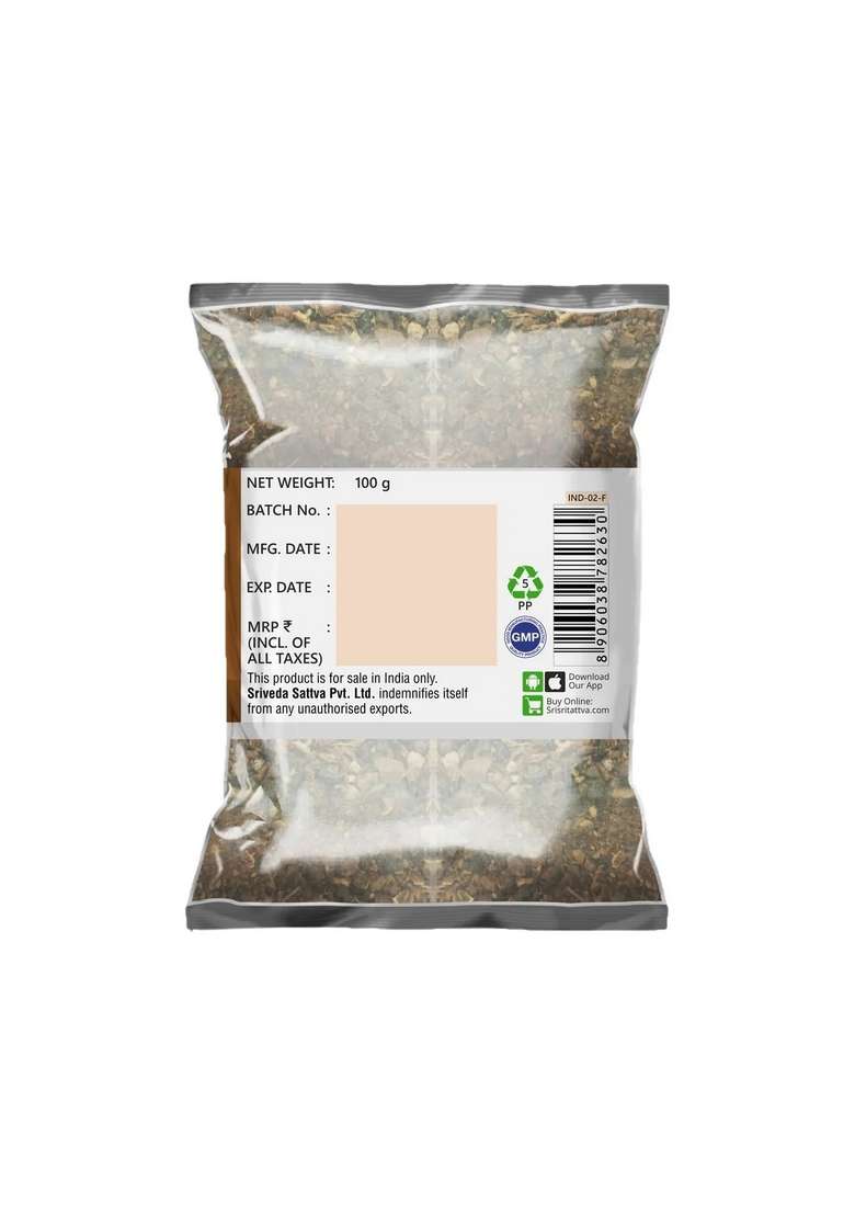 SRI SRI TATTV Triphala Kwath Churna, 100 g - Indya