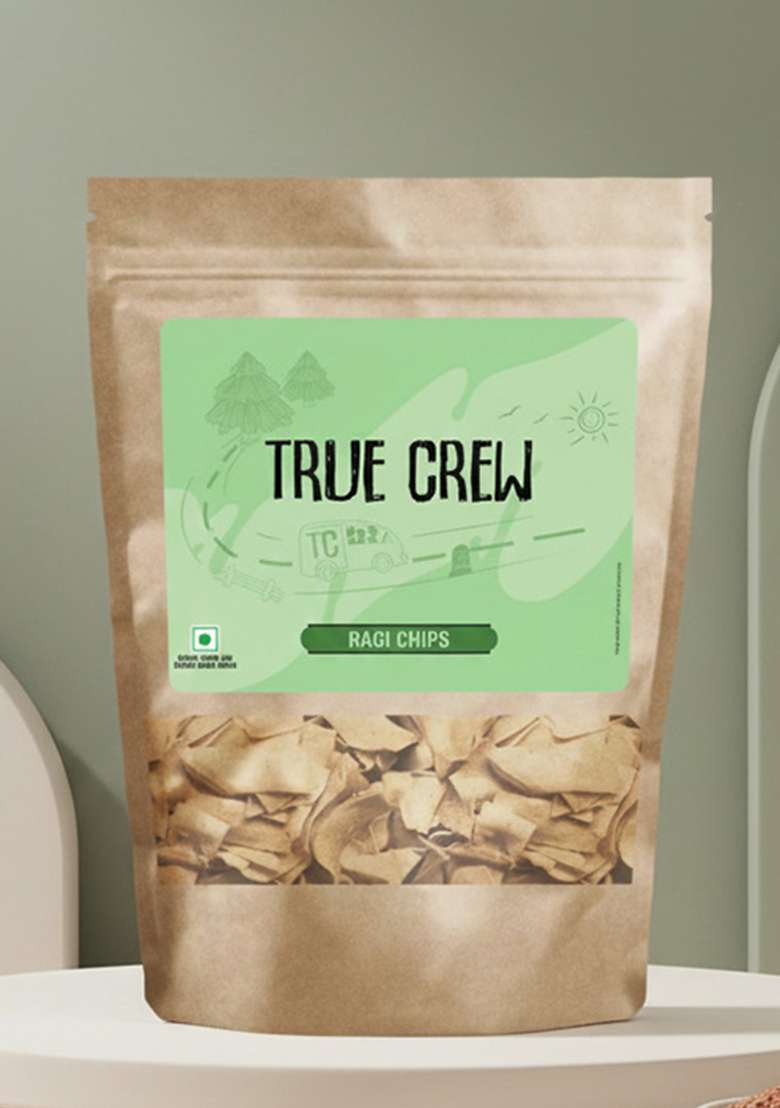 SRI SRI TATTV TRUE CREW - Ragi Chips 125g - Indya