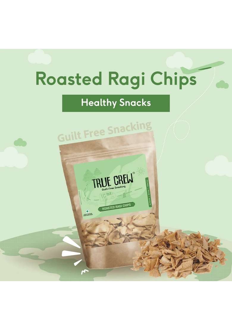 SRI SRI TATTV TRUE CREW - Ragi Chips 125g - Indya