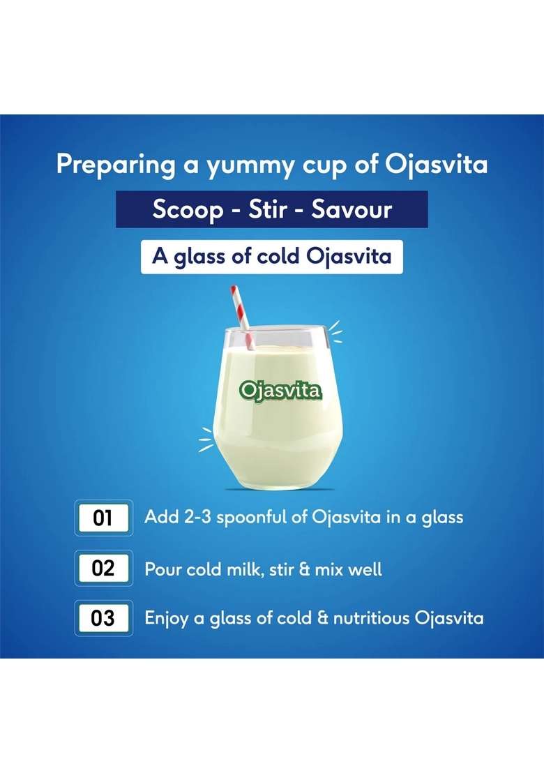 SRI SRI TATTV Vanilla Ojasvita - Sharp Mind & Fit Body, 1 kg (Refill Pack) - Indya