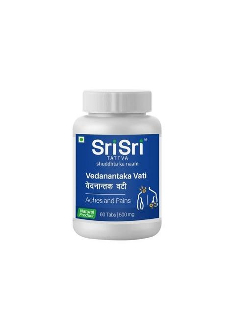 SRI SRI TATTV Vedanantaka Vati - Aches & Pains, 60 Tabs | 500 mg