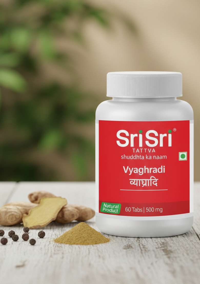 SRI SRI TATTV Vyaghradi - Decongestant, 60 Tabs | 500 mg - Indya