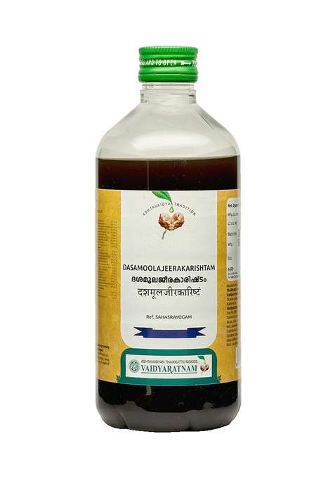 Vyoshamritham Dasamoolajeerakarishtam 450 Ml
