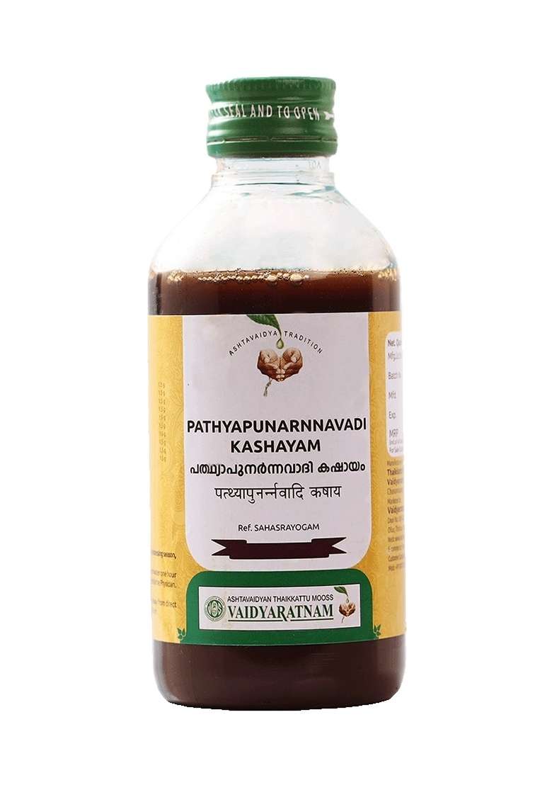Vyoshamritham Pathyapunarnavadi Kashayam 200 Ml - Indya