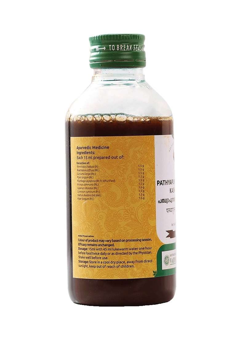 Vyoshamritham Pathyapunarnavadi Kashayam 200 Ml - Indya