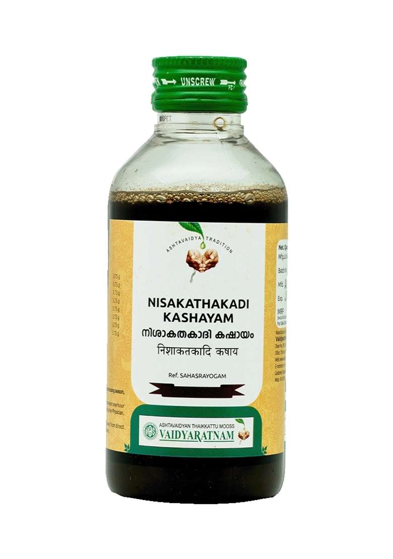 Vyoshamritham Nishakathakadi Kwatham 200 Ml - Indya