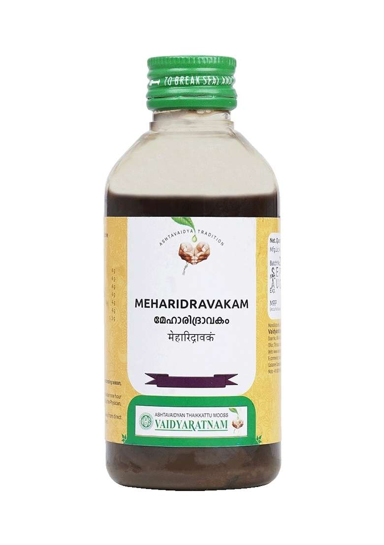 Vyoshamritham Meharidravakam Kashayam 200 Ml - Indya