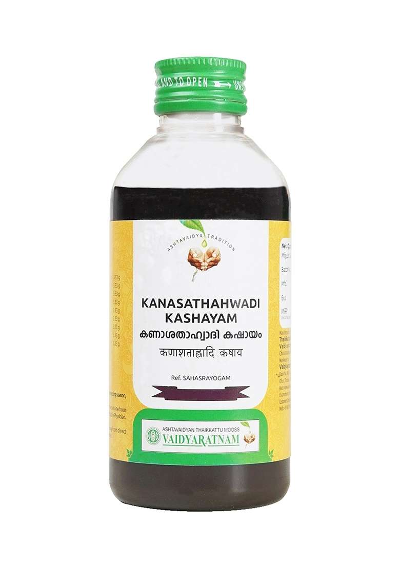 Vyoshamritham Kanasathahwadi Kashayam 200 Ml - Indya