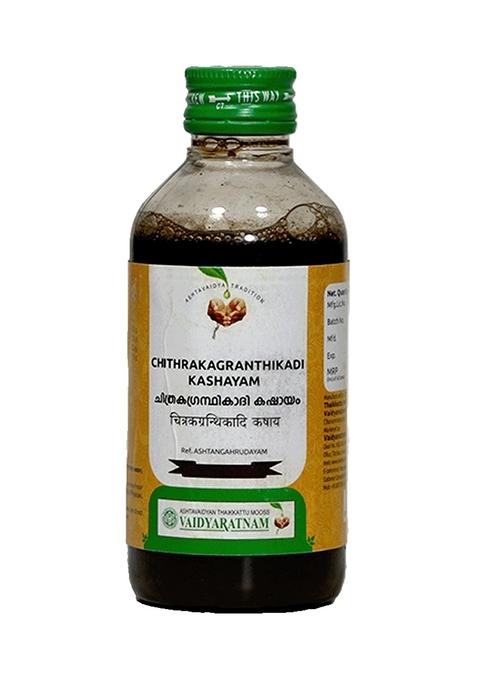 Vyoshamritham Chithrakagrandhikadi Kashayam 200 Ml