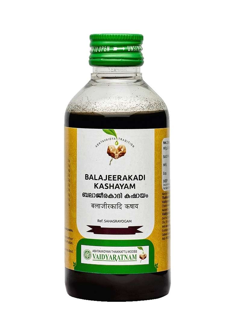 Vyoshamritham Balajeerakadi Kashayam 200 Ml - Indya