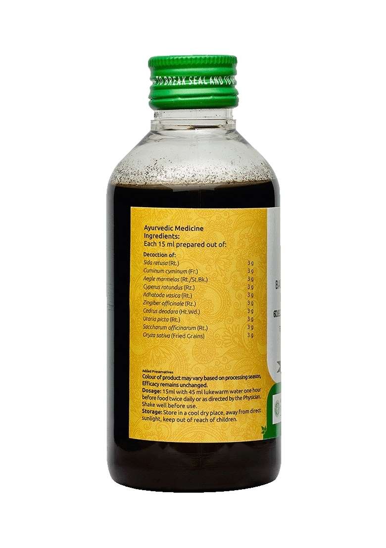 Vyoshamritham Balajeerakadi Kashayam 200 Ml - Indya