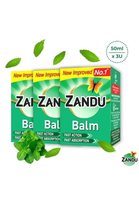 Zandu Emami Balm (50ml) (Pack of 3)