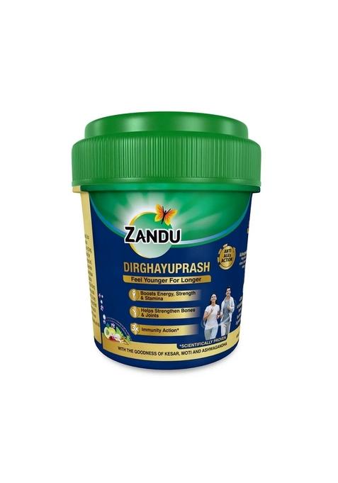 Zandu Emami Dirghayuprash - Scientifically Proven Immunity, Anti-AGE Action(100g)