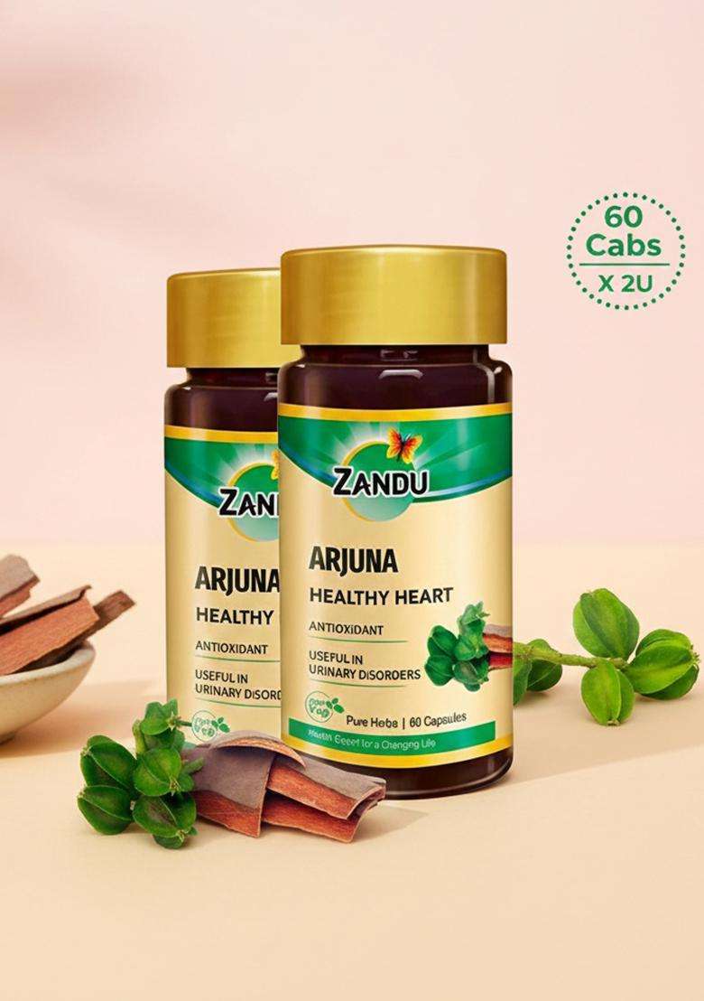 Emami Zandu Arjuna Capsules (Pack of 2) - Indya