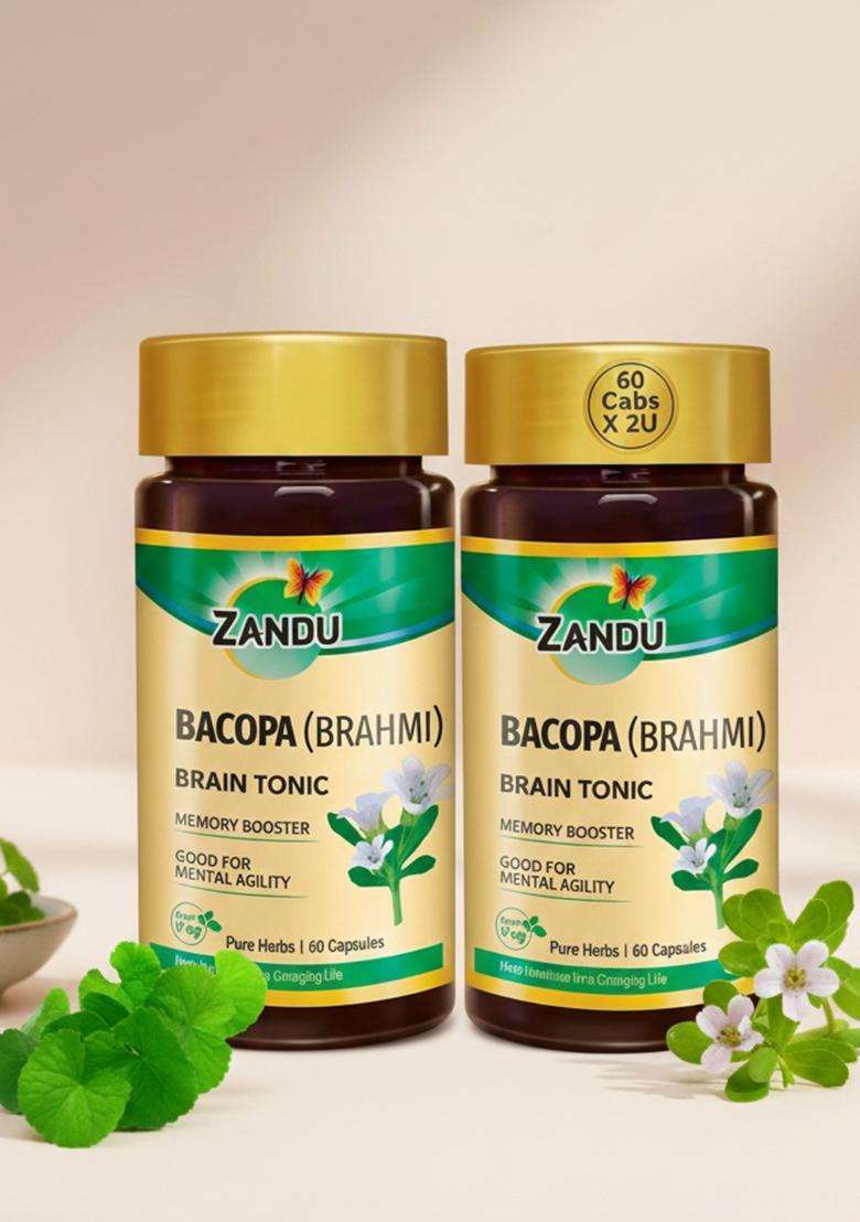 Emami Zandu Brahmi (Bacopa) (Pack of 2) - Indya