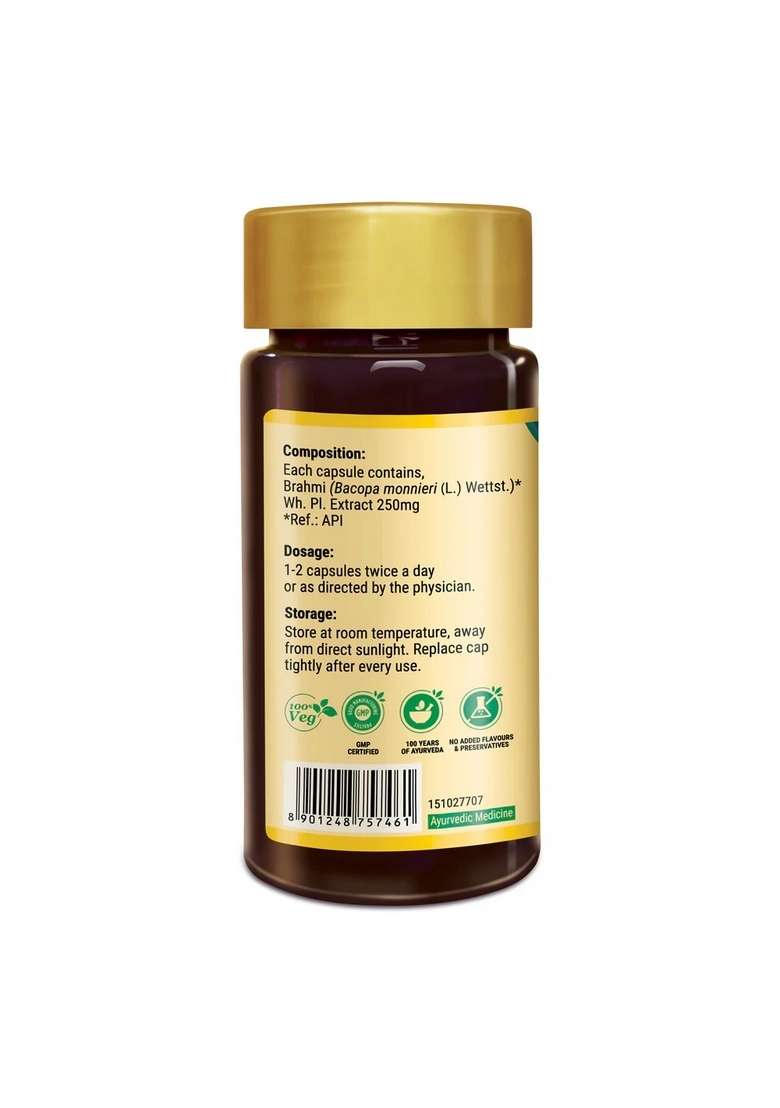 Emami Zandu Brahmi (Bacopa) (Pack of 2) - Indya