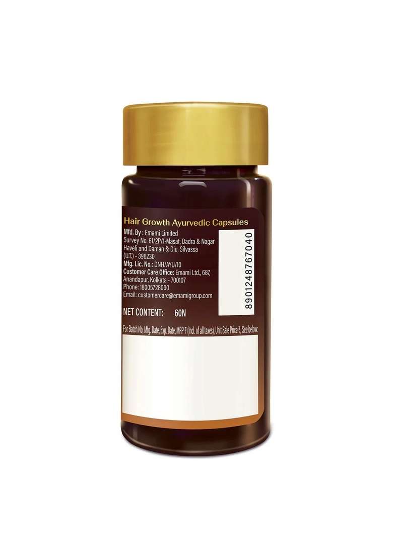 Emami Zandu Hair Growth Ayurvedic Capsule - Indya