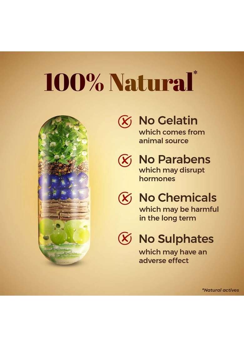 Emami Zandu Hair Growth Ayurvedic Capsule - Indya
