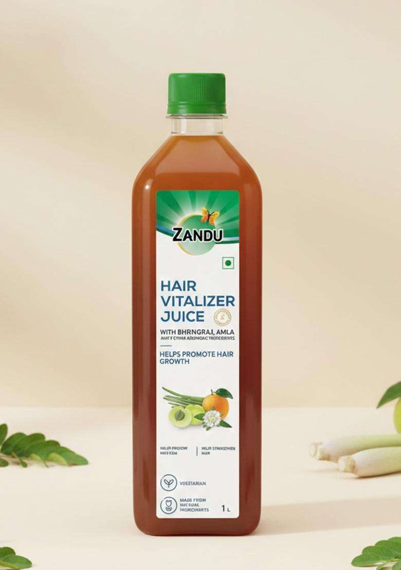 Emami Zandu Hair Vitalizer Juice (1L) - Indya