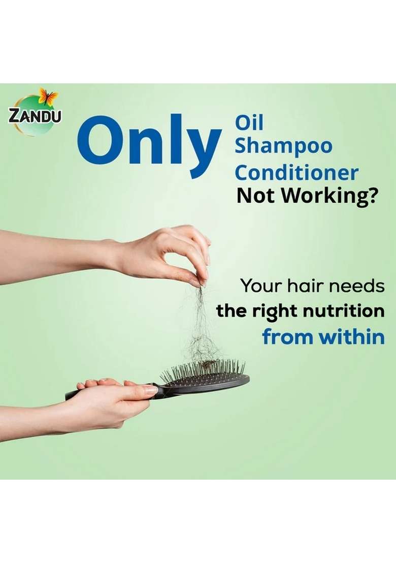 Emami Zandu Hair Vitalizer Juice (1L) - Indya