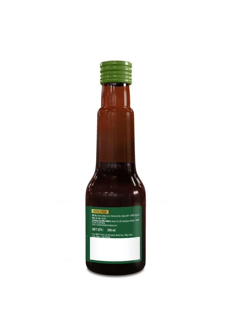 Emami Zandu Livital Syrup (200ml) - Indya