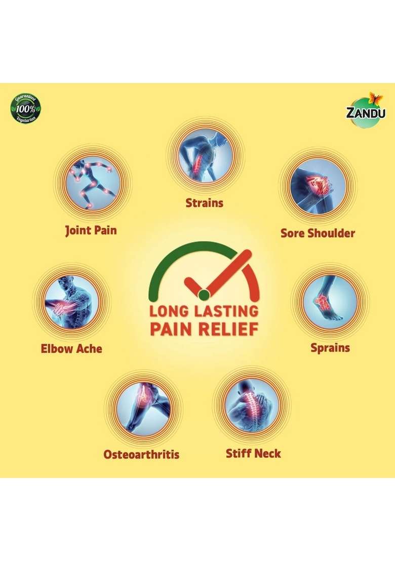 Emami Zandu Pain Release Patch - Indya