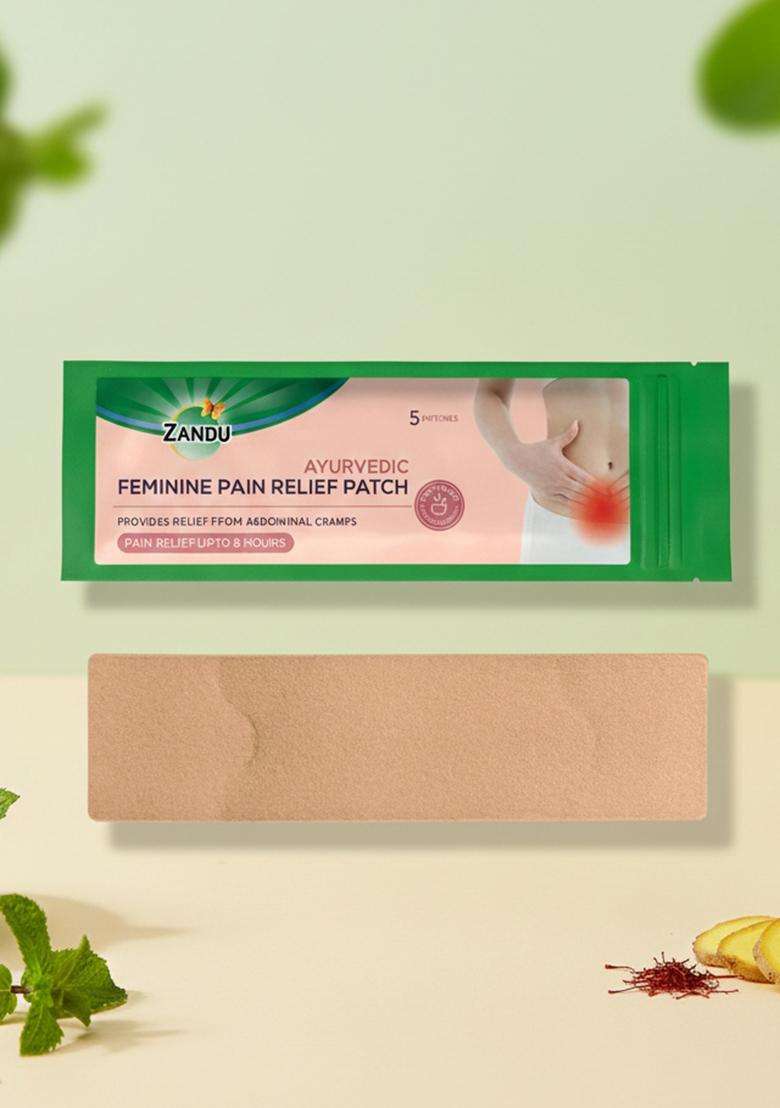 Emami Zandu Pain Relief Patch for Cramps - Indya