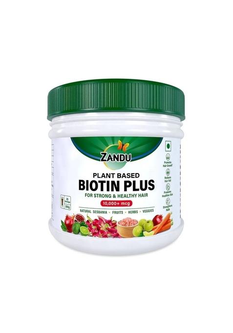 Emami Zandu Plant Based Biotin Plus Powder (200g)