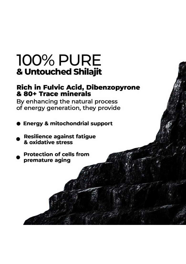 Emami Zandu Pure Sh1lajit Daily Energy (60 Caps) - Indya