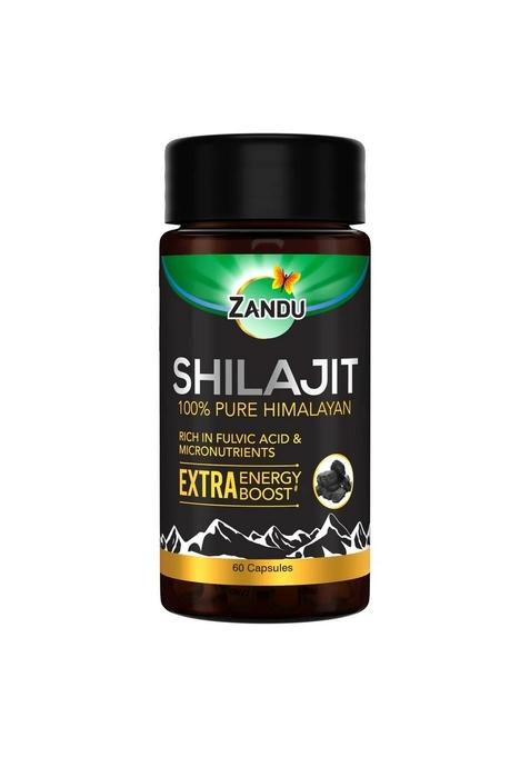 Emami Zandu Pure Sh1lajit Daily Energy (60 Caps)