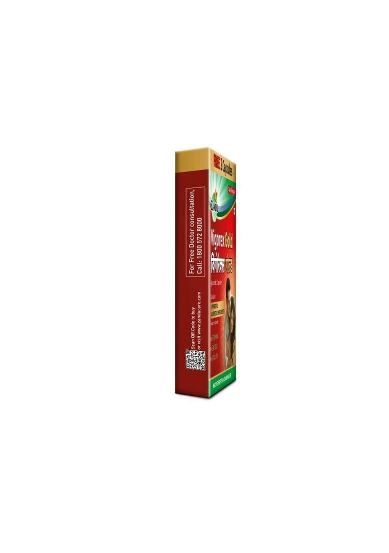 Emami Zandu Vigorex Gold (10+2 Caps Free) - Indya