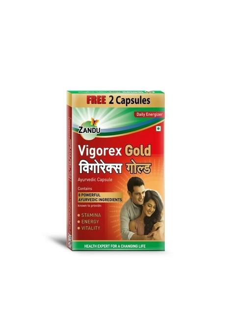 Emami Zandu Vigorex Gold (10+2 Caps Free)